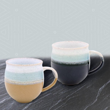 ŠOLJE SET 2U1 REACTIVE GLAZE LP74171 