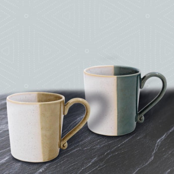 ŠOLJE SET 2U1 REACTIVE GLAZE LP74172 