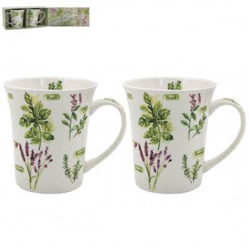 ŠOLJE SET 2U1 HERB GARDEN LP96567 