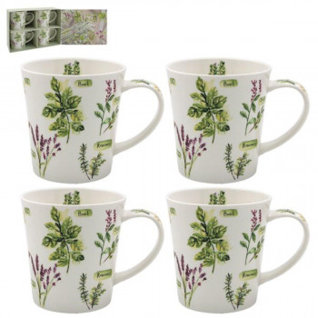 ŠOLJE SET 4U1 HERB GARDEN LP96568 