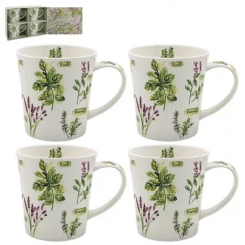 ŠOLJE SET 4U1 HERB GARDEN LP96568 
