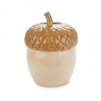 VAZA ACORN BROWN KERAMIKA 