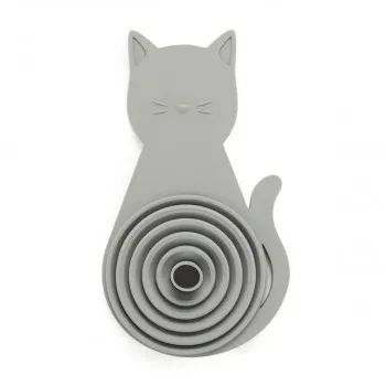 LIJEVAK MEOW GRAY MAGNET SILIKON 