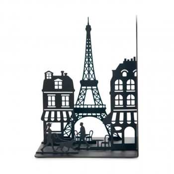 DRŽAČ ZA KNJIGE PARIS BLACK METAL 