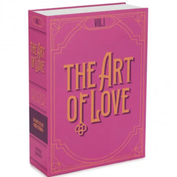 KUTIJA KNJIGA THE ART OF LOVE PINK MAGNETIC 