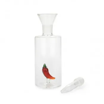BOCA ZA ULJE/ZAČINE CHILLI 350 ML NO DRIP STAKLO 
