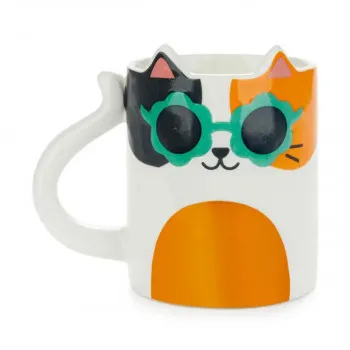 ŠOLJA COOL CAT CALICO 350 ML KERAMIKA 