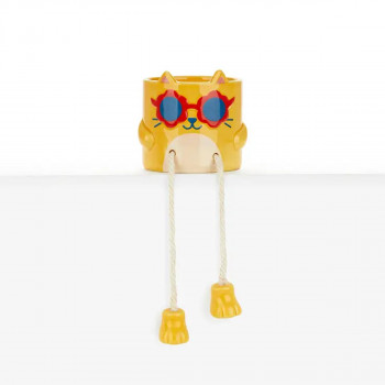 MALA SAKSIJA ZA CVEĆE COOL CAT YELLOW 