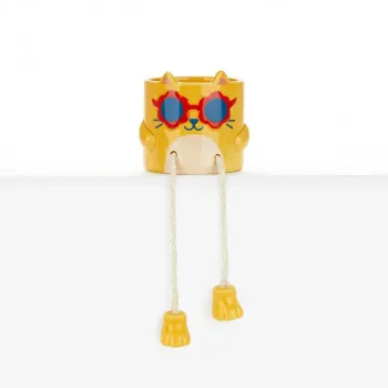 MALA SAKSIJA ZA CVEĆE COOL CAT YELLOW 