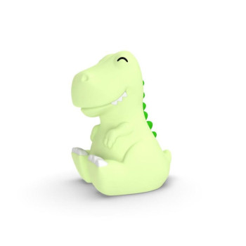 SILIKONSKA NOĆNA LAMPICA – PUNJIVA – DIZAJN DINOSAURA 