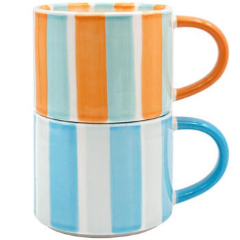 Šolje koje se slažu Stripes , set 2 LP77767 