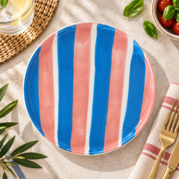 Tanjir, plavi i roza Stripes LP77770 