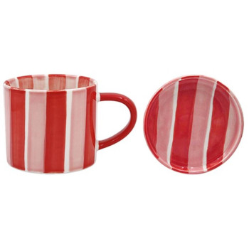 Šolja i podmetač Stripes LP77761 
