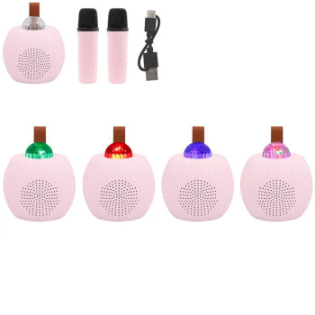 Karaoke disko, 2 mikrofona, rozi LP60679 
