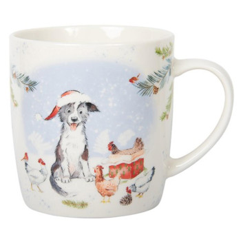 Šolja Dog with Hens LP55648 