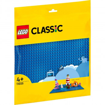 LEGO PLOČA ZA SLAGANJE PLAVA MALA 