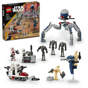 LEGO BORBENI KOMPLET CLONE TROOPER I BATLLE DROID 
