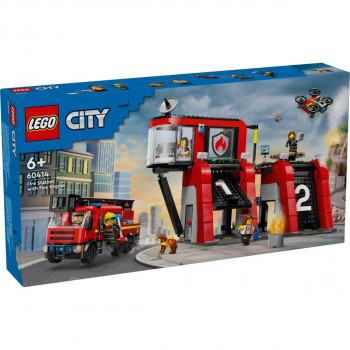 LEGO VATROGASNA STANICA SA KAMIONOM 
