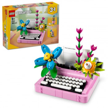 LEGO PISAĆI STROJ S CVIJEĆEM 