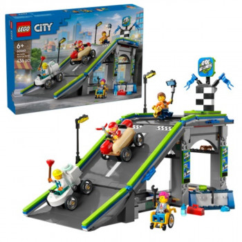 LEGO BEZ OGRANIČENJA: TRKALIŠTE S RAMPOM ZA AUTOMOBILE 