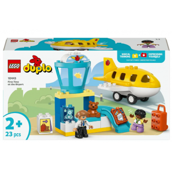 LEGO DUPLO TOWN PRVI PUT NA AERODROMU 2+ 