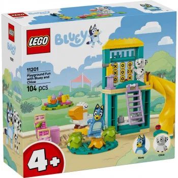 LEGO 4PLUS BERRY 2025 ZABAVA NA IGRALIŠTU SA BLUEY I CHLOE 4+ 