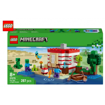 LEGO MINECRAFT TNT KUĆA U DŽUNGLI 8+ 