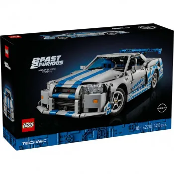 LEGO TECHNIC 2 FAST 2 FURIOUS NISSAN GT-R(R34) 18+ 