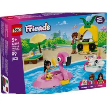 LEGO LEGO FRIENDS JEDNOROG I FLAMINGO ZABAVA UZ BAZEN 5+ 