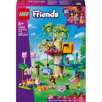 LEGO LEGO FRIENDS MAČJA ZABAVA I KUĆICA NA DRVETU 6+ 