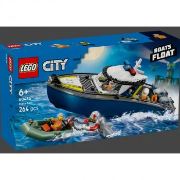 LEGO CITY POLICE POLICIJSKA POTJERA BRODOM 6+ 