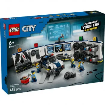 LEGO CITY POLICE GARAŽA ZA POLICIJSKA VOZILA 6+ 