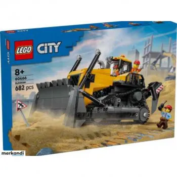 LEGO CITY BIG VEHICLES ŽUTI BULDOŽER 8+ 