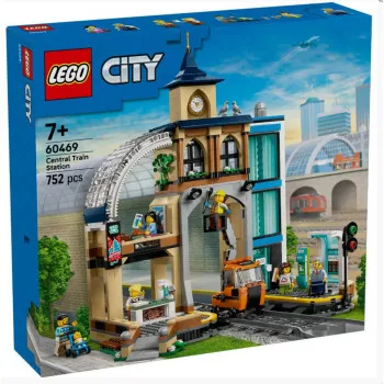 LEGO CITY TRAINS GLAVNA ŽELJEZNIČKA STANICA 7+ 