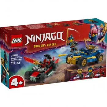 LEGO NINJAGO DVOBOJ TRKAĆIH AUTOMOBILA ROGUE  vs DRIXA 4+ 