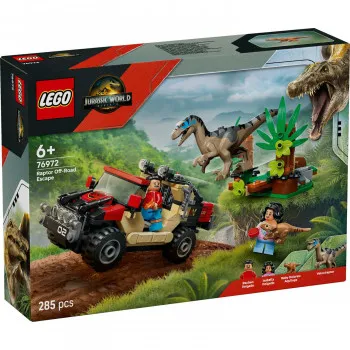 LEGO JURASSIC WORLD BJEKSTVO RAPTORA TERENCEM 6+ 