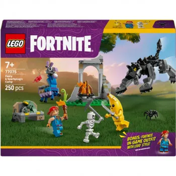 LEGO FORTNITE PEELY I SPARKLUG U KAMPU 7+ 