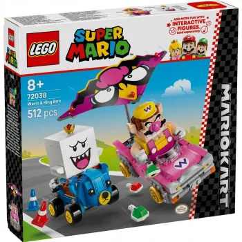 LEGO MARIO KART WARIO I KRALJ BOO 