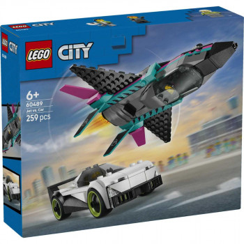 LEGO JET VS CAR 