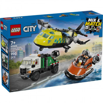 LEGO AVION SERVISNI KAMION HOVERCRAFT REMIX 