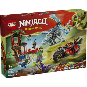 LEGO BITKA NINJA VOZILA SA KUĆICOM NA DRVETU 