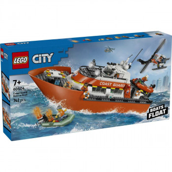 LEGO SPASILAČKI BROD I HELIKOPTER 