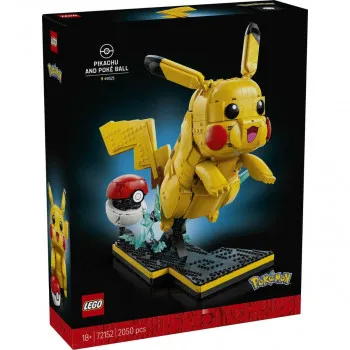 LEGO PIKACHU I POKEBALL 18+ 