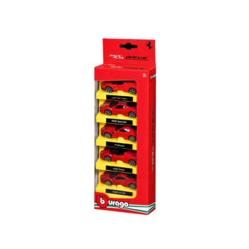 BURAGO FERRARI RACE AND PLAY 1/64 