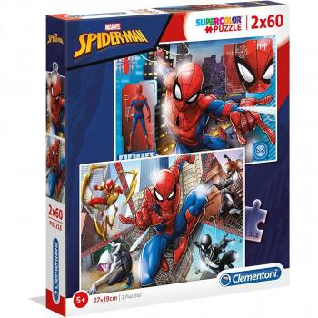 PUZZLE 2X60 SPIDERMAN 