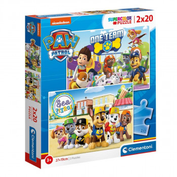 PUZZLE 2X20 PAW PATROL 