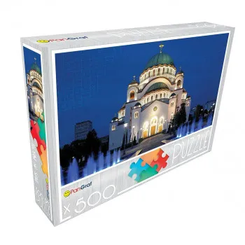 PUZZLE 500 HRAM SVETOG SAVE 