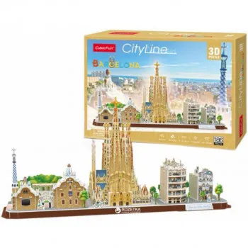 PUZZLE CITY LINE PARIS CUBICFUN 