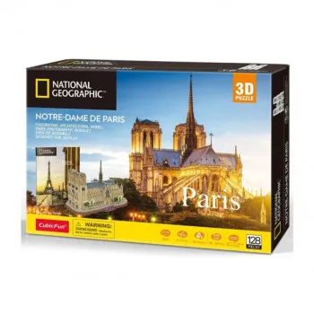 PUZZLE NOTRE DAME DE PARIS CUBBIC FUN 