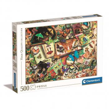 PUZZLE 500 THE BUTTERFLY COLLECTOR 